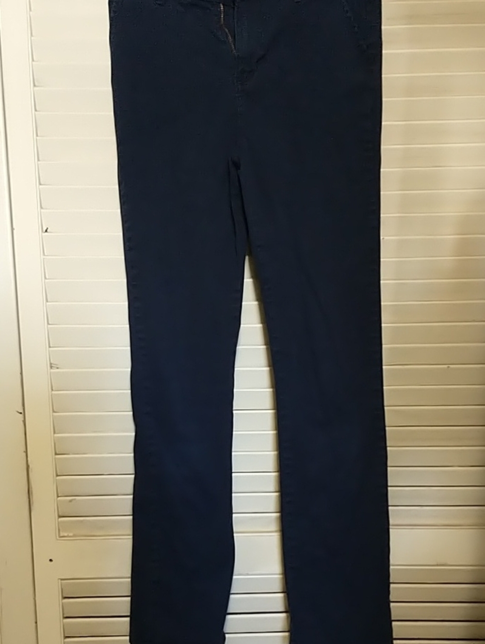 Place girls sz 16 slim navy chino jeans